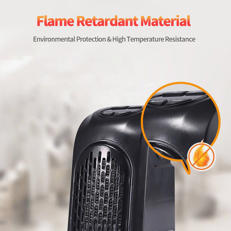 Winter Air Heater Fan Heater Electric Home Heaters Mini Room Air Wall Heater Ceramic Heating Warmer Fan For Home Office Camping - Kreeam