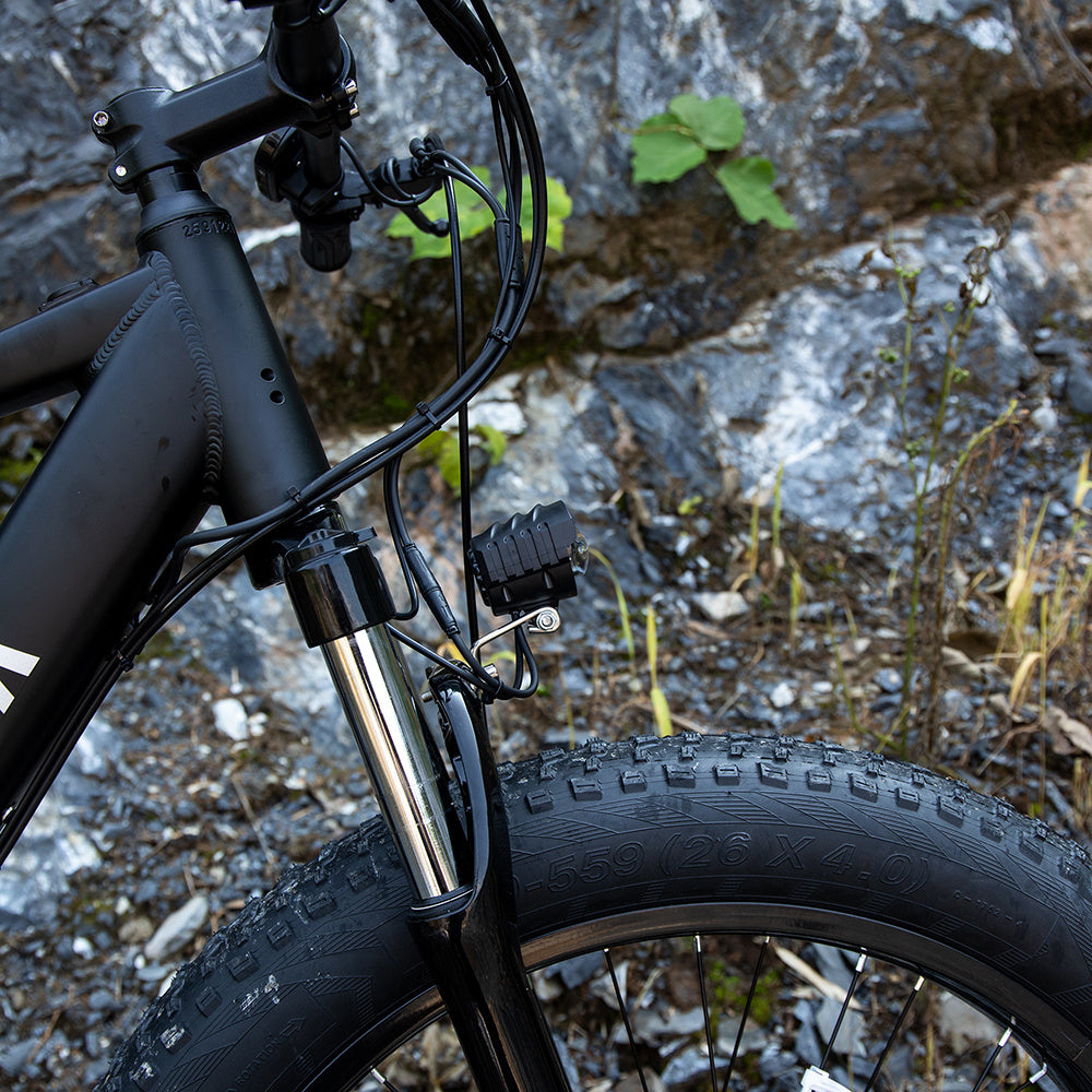 Professional Electric Bike For Adults, 26 X 4.0 Inches Fat Tire Electric Mountain Bicycle, 1000W Motor 48V 15Ah Ebike For Trail Riding, Excursion And Commute, UL And GCC Certified - Kreeam