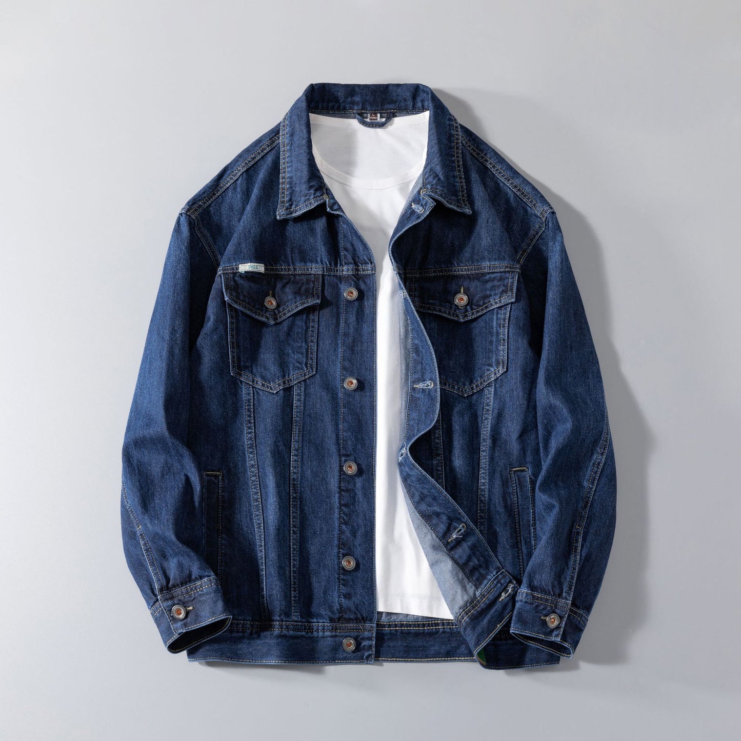 Heavy Industry Retro Denim Jacket Men - Kreeam