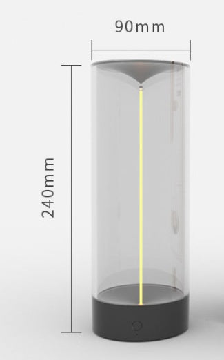 New LED Camping Light Type-c Rechargeable Portable Night Light With High Transparency And Anti Drop Creative Atmosphere Light - Kreeam