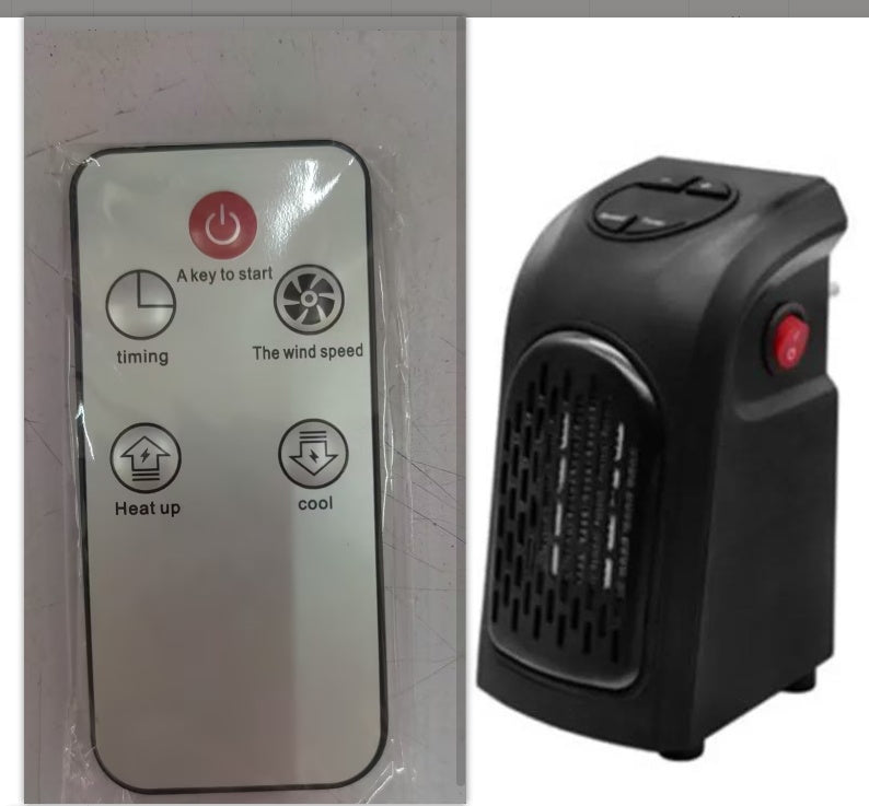 Winter Air Heater Fan Heater Electric Home Heaters Mini Room Air Wall Heater Ceramic Heating Warmer Fan For Home Office Camping - Kreeam