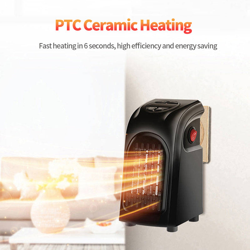 Winter Air Heater Fan Heater Electric Home Heaters Mini Room Air Wall Heater Ceramic Heating Warmer Fan For Home Office Camping - Kreeam