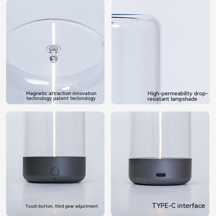 New LED Camping Light Type-c Rechargeable Portable Night Light With High Transparency And Anti Drop Creative Atmosphere Light - Kreeam