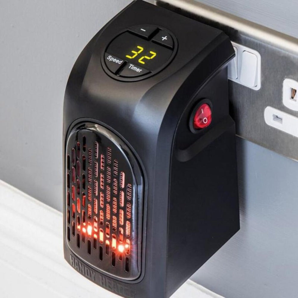 Winter Air Heater Fan Heater Electric Home Heaters Mini Room Air Wall Heater Ceramic Heating Warmer Fan For Home Office Camping - Kreeam