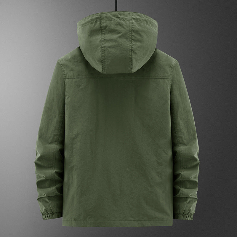 Men's Fashion Casual Loose Outdoor Shell Jacket - Kreeam