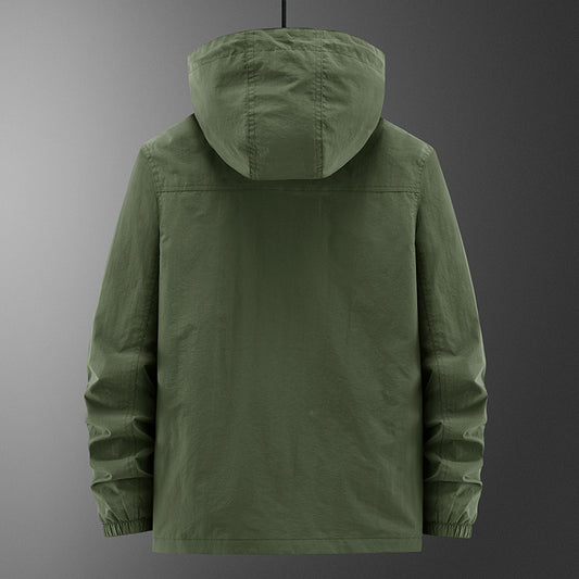 Men's Fashion Casual Loose Outdoor Shell Jacket - Kreeam
