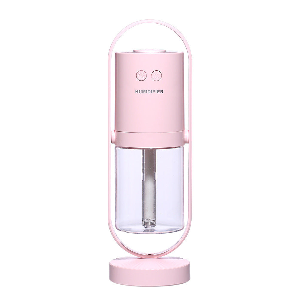 Magic Shadow USB Air Humidifier For Home With Projection Night Lights Ultrasonic Car Mist Maker Mini Office Air Purifier - Kreeam
