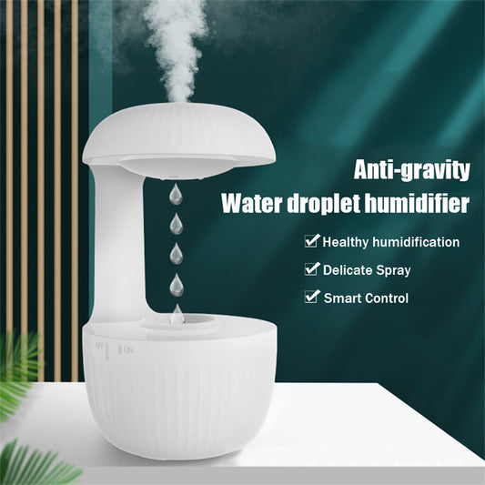 Anti-gravity Air Humidifier Mute Countercurrent Humidifier Levitating Water Drops Cool Mist Maker Fogger Relieve Fatigue - Kreeam