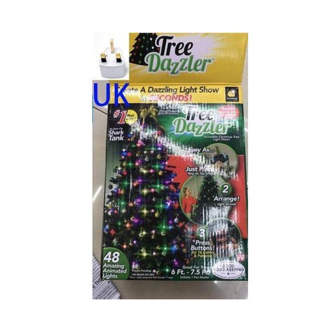 64 Light Dazzler Shower Tree Light Show Of Christmas Tree - Kreeam