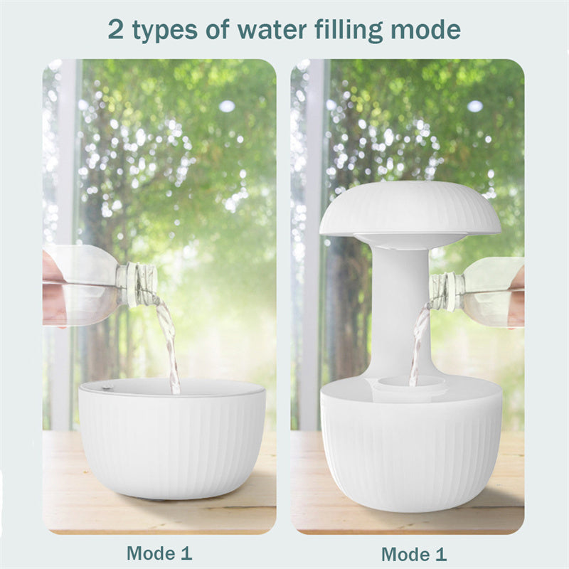 Anti-gravity Air Humidifier Mute Countercurrent Humidifier Levitating Water Drops Cool Mist Maker Fogger Relieve Fatigue - Kreeam