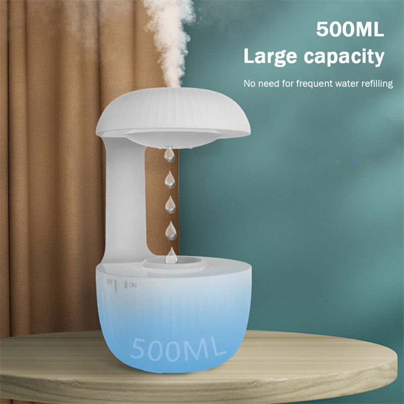 Anti-gravity Air Humidifier Mute Countercurrent Humidifier Levitating Water Drops Cool Mist Maker Fogger Relieve Fatigue - Kreeam